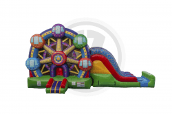 Ferris Wheel LG Bounce House W/Slide