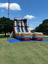 20ft Volcano Double Lane Water Slide
